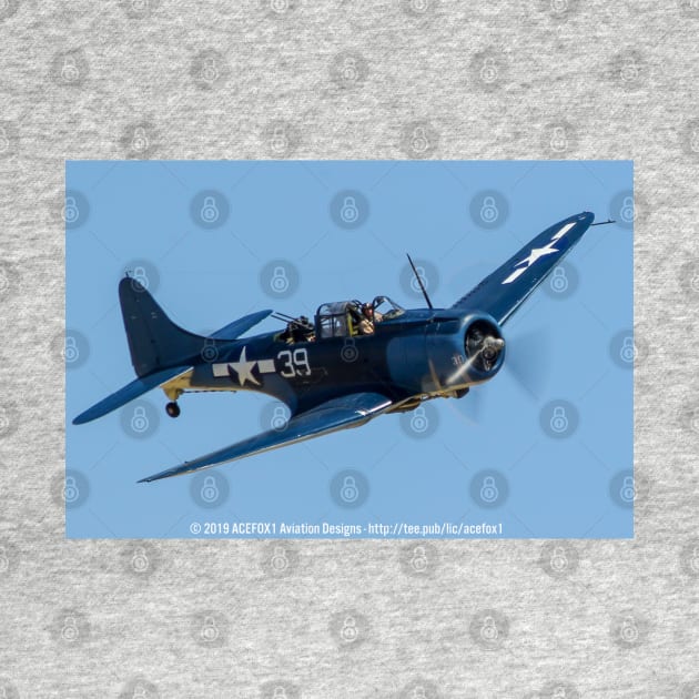 Douglas SBD-5 Dauntless Dive-Bomber by acefox1